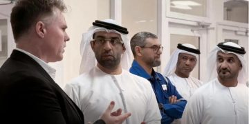 Abu Dhabi energy and water facilities showcasing advanced infrastructure and operational efficiency.