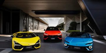 Lamborghini supercar lineup representing record deliveries and revenue growth in 2025.