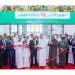 LuLu Xpress store opening ceremony at Al Khawaneej Endowment Mall in Dubai with Awqaf and LuLu Group officials.