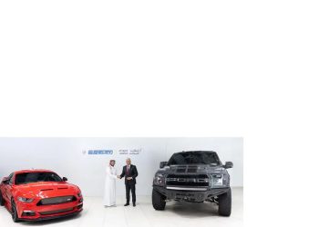 Shelby performance car UAE Al Tayer Motors showroom