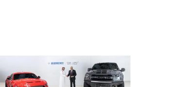Shelby performance car UAE Al Tayer Motors showroom