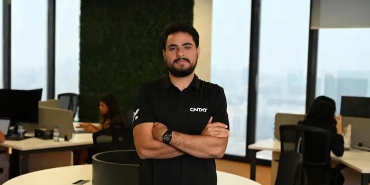CNTXT AI Munsit Arabic voice AI platform interface processing speech