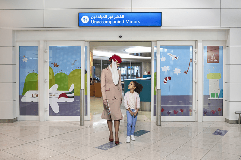 Emirates Prepares for Summer Rush with its Unaccompanied Minors Service.