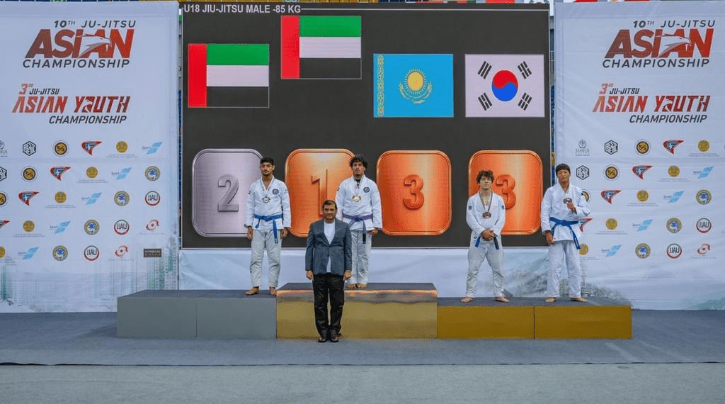 UAE Dominates the Jiu-Jitsu Asian Youth Championship