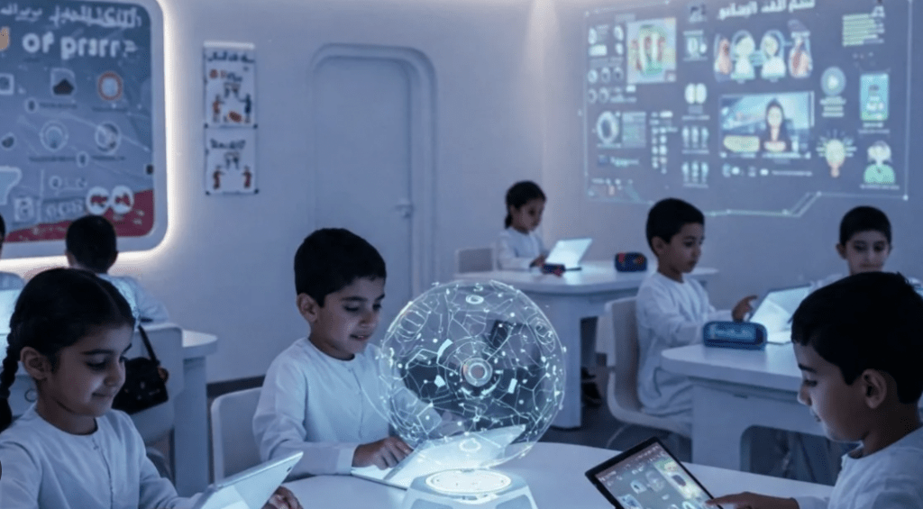 new school UAE 2026 AI classroom education