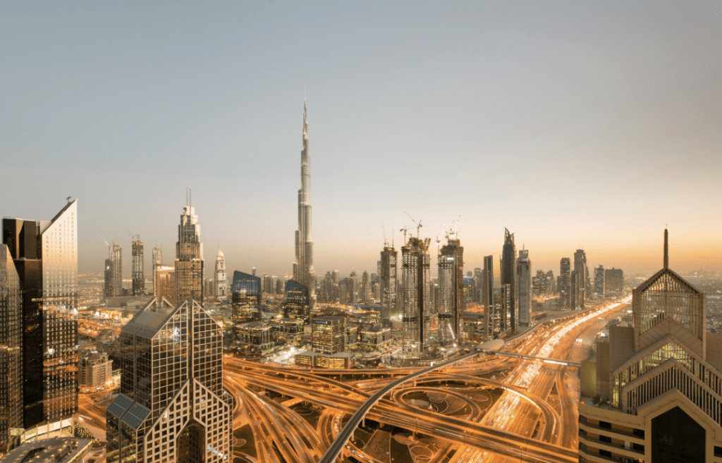 Dubai population growth 2026 city skyline