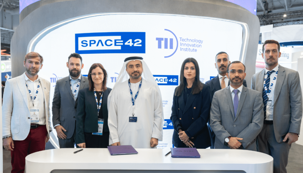 Space42 UAE SpaceTech advanced manufacturing 2026
