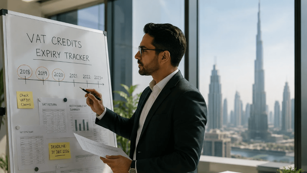 UAE VAT credits expiry 2021 2026 compliance